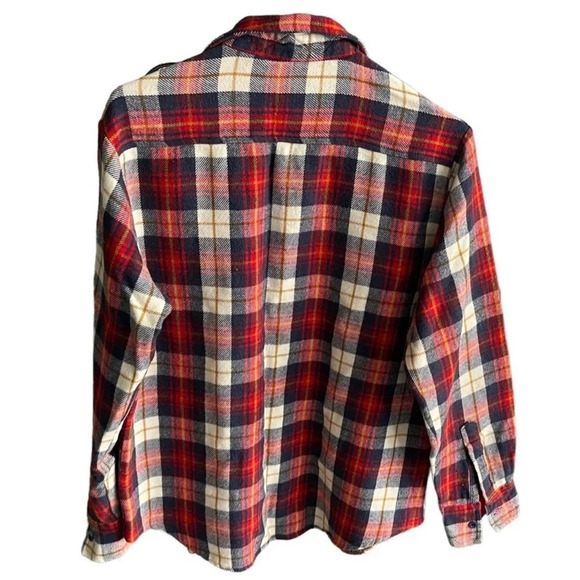 SPORTWEAR by Country Touch Plaid Front Buttons Closure Size M - Picture 8 of 10